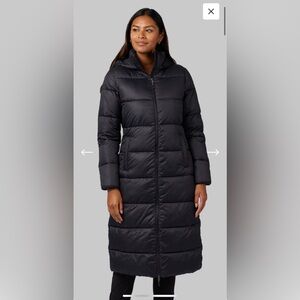 23 degrees shield tech maxi poly-fill coat